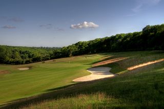 Farleigh Golf Club 1st on Yellow nine