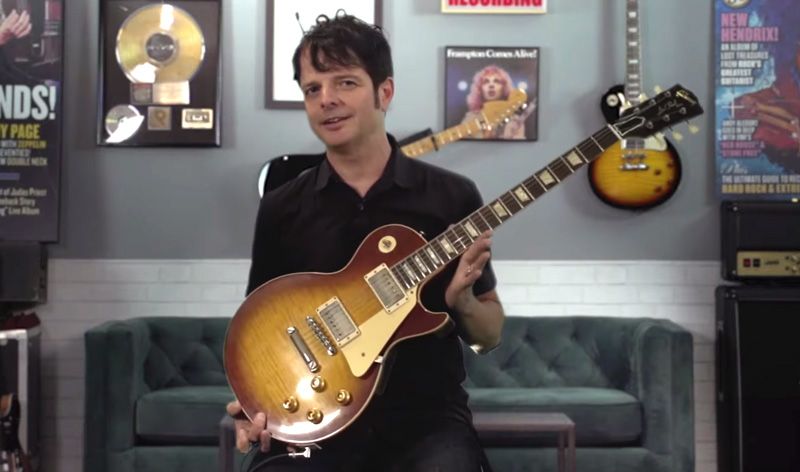 Paul Riario Watch Paul Riario Demo the Gibson 60th Anniversary 1959 Les Paul ...