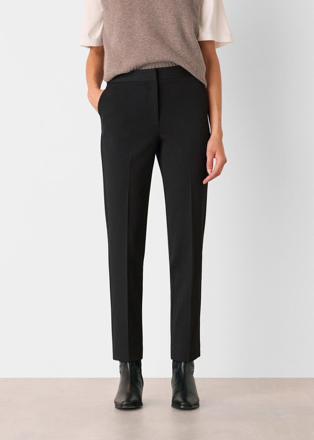 Black Lily Cigarette Trouser