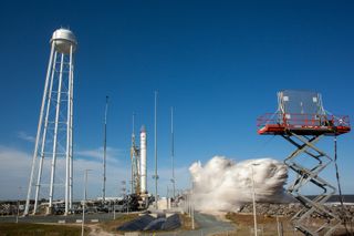 Antares Rocket Begins Maiden Voyage