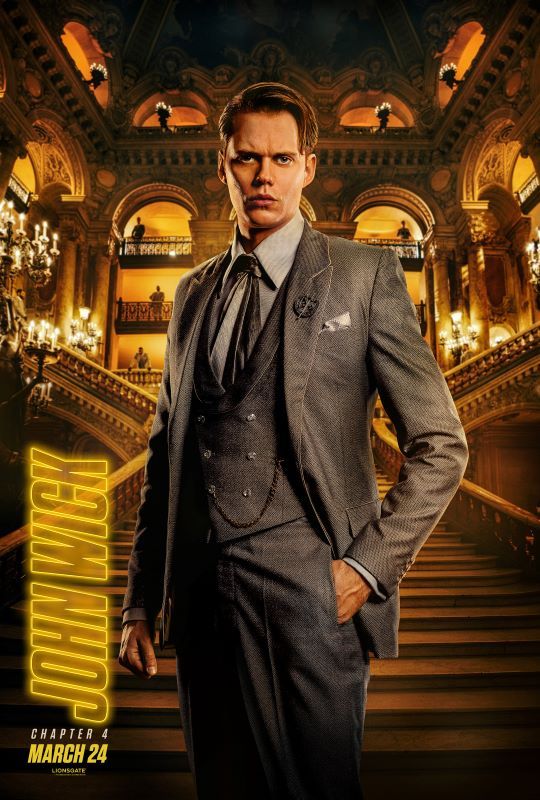 Bill Skarsgard in John Wick: Chapter 4