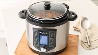 Birds-eye view of the ProCook Electric Pressure Cooker and Air Fryer