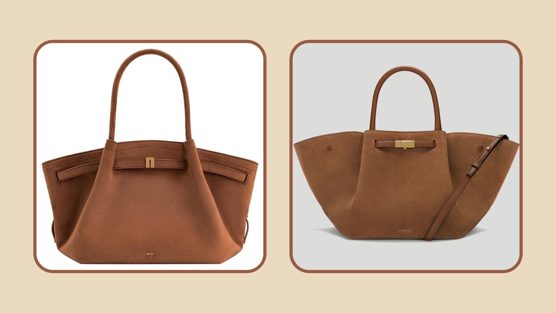 Amazon lookalike for DeMellier New York midi bag