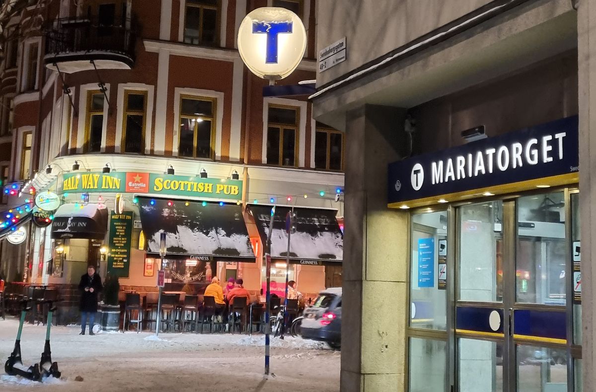 Stockholm Metro Station