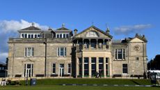 Exterior of The R&A clubhouse at St Andrews