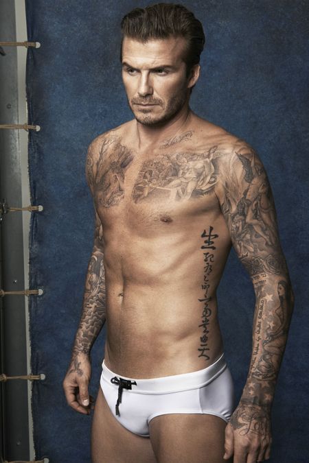 David Beckham H&M swimwear