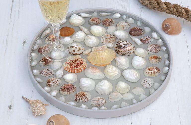 How to make a shell tray