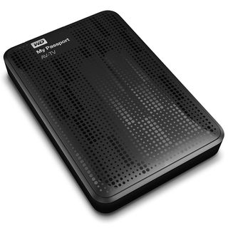 Product shot of the WD My Passport, one of the best PS5 external hard drives