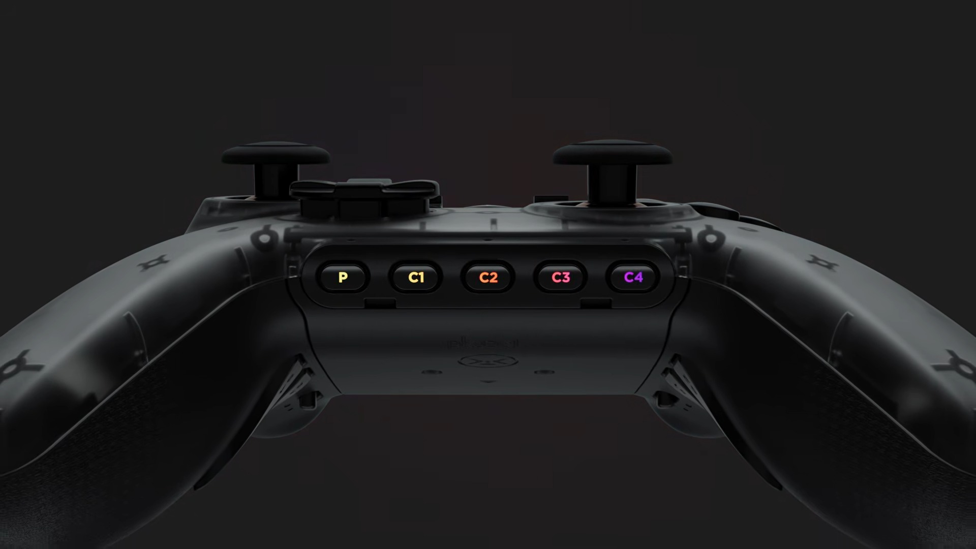 The CRKD Ult Pro's profile switching buttons