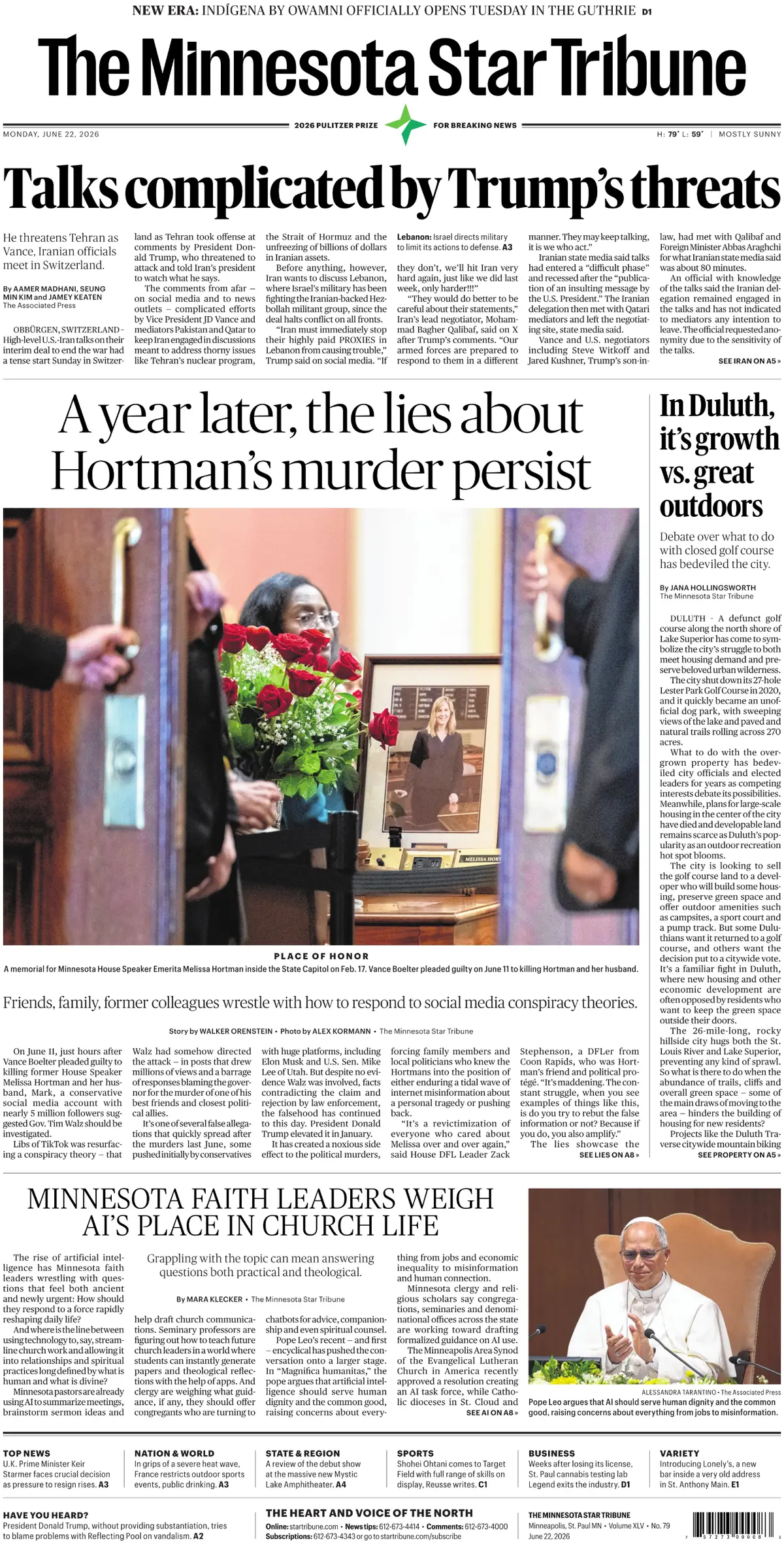 The Minnesota Star Tribune