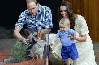 Prince George in Australia 2014