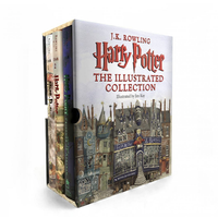 Harry Potter: The Illustrated Collection Boxed Set: $120