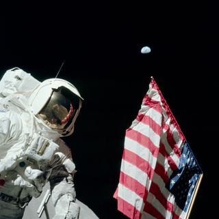 Last man to step onto the moon - Apollo 17’s Jack Schmitt – one of 12 humans to make the journey.