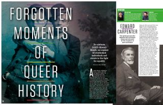 Forgotten Queer History feature in All About History