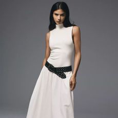 Free People Pepita Midi Dress