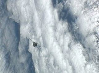 Progress 50 Supply Ship Approaches ISS