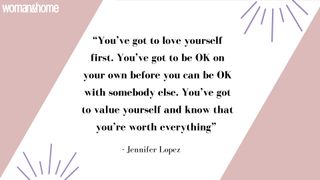 Jennifer Lopez body confidence quotes