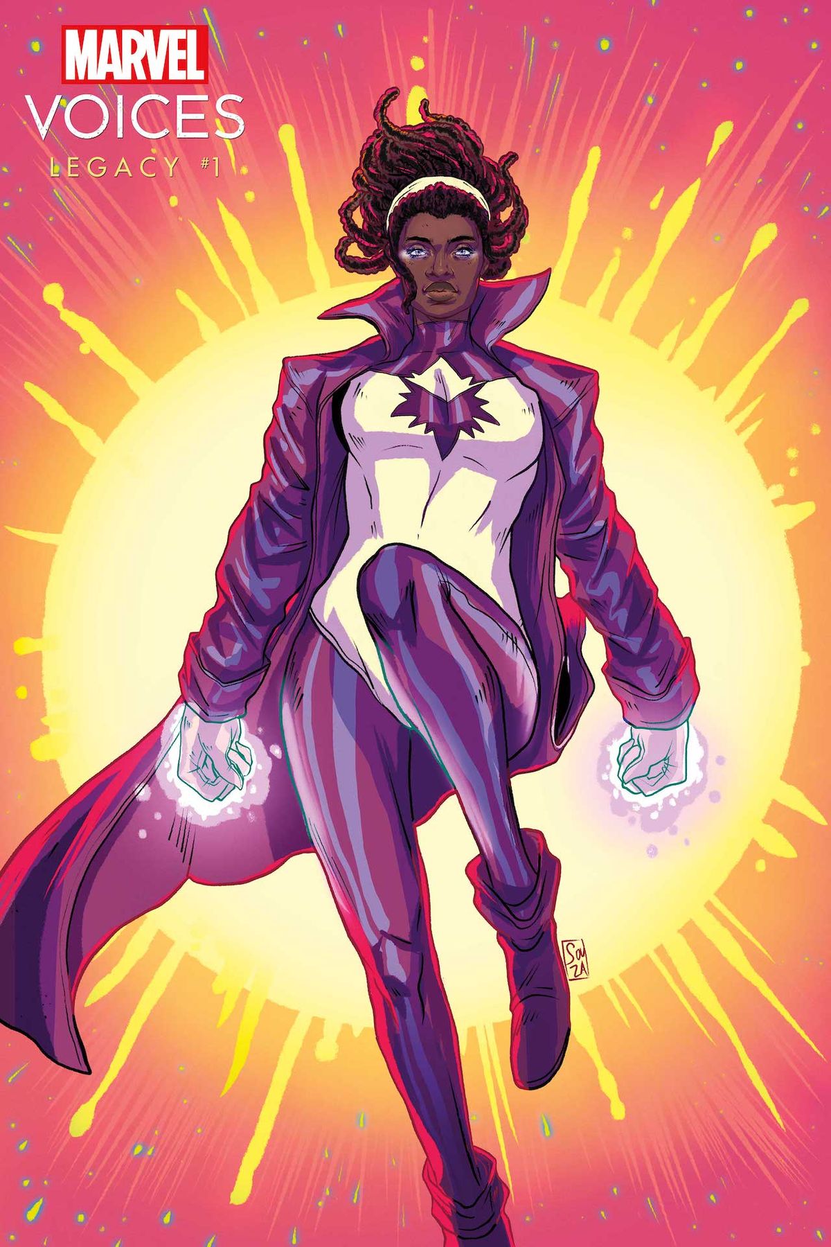 variant cover for Marvel's Voices: Legacy #1
