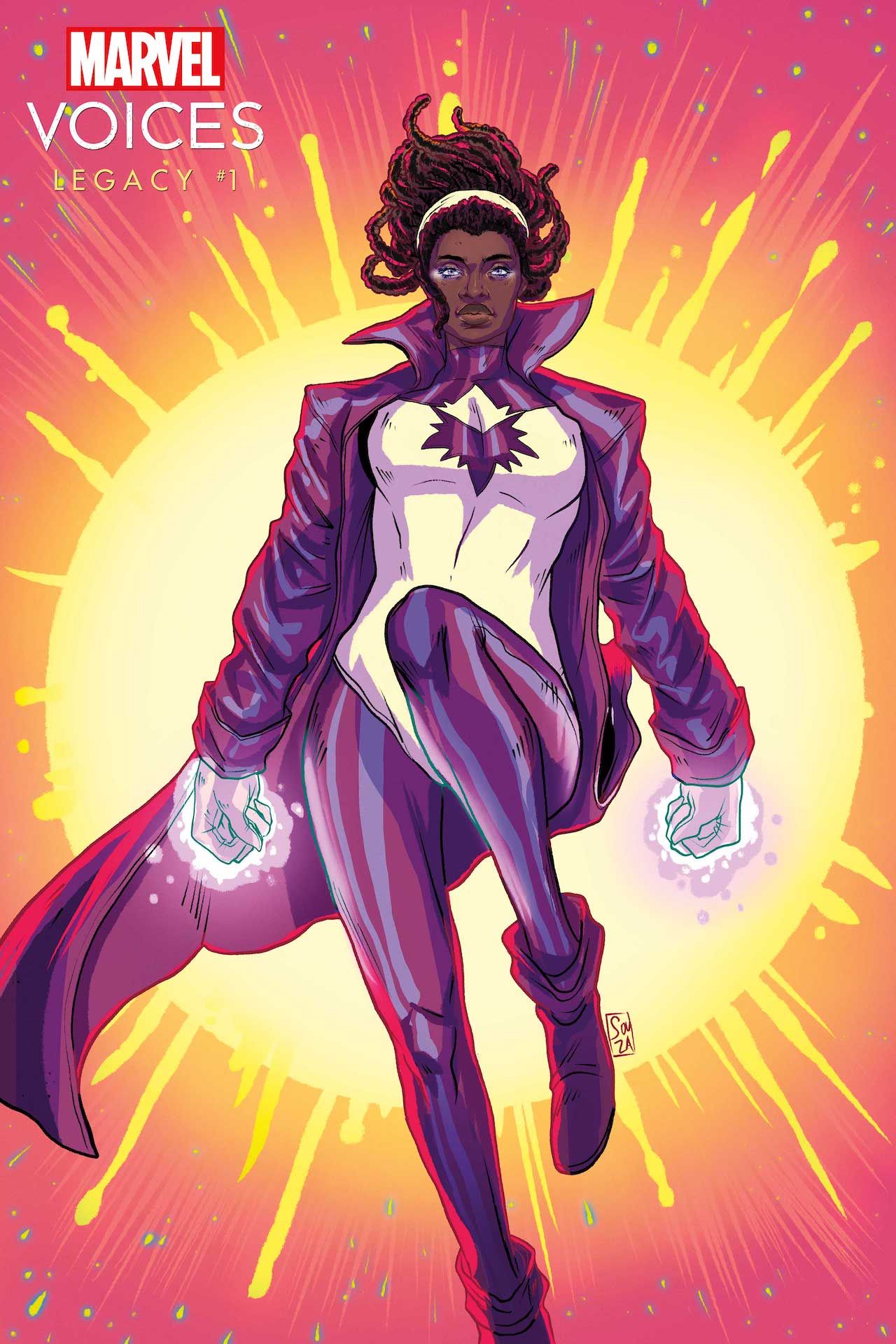 variant cover for Marvel's Voices: Legacy #1