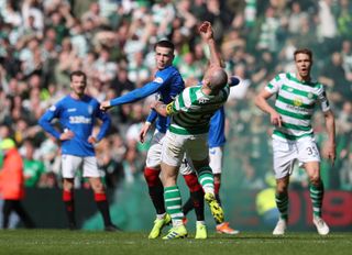 Ryan Kent clashed with Scott Brown