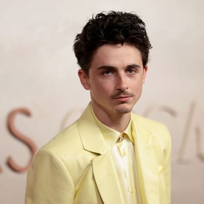 Timothée Chalamet attends the 97th annual Academy Awards