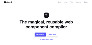 Create web components quickly and easily