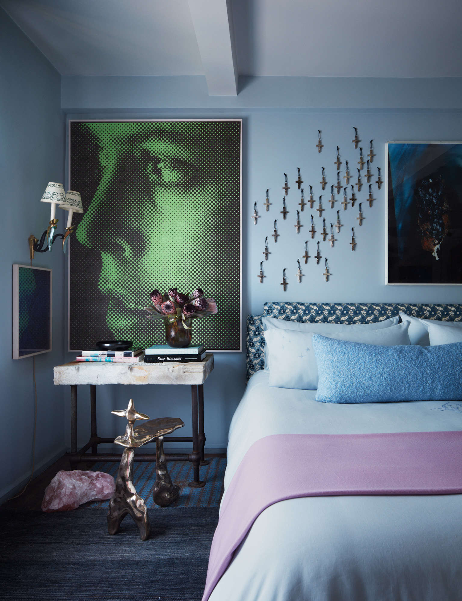 Charlie Ferrer apartment interior, new york