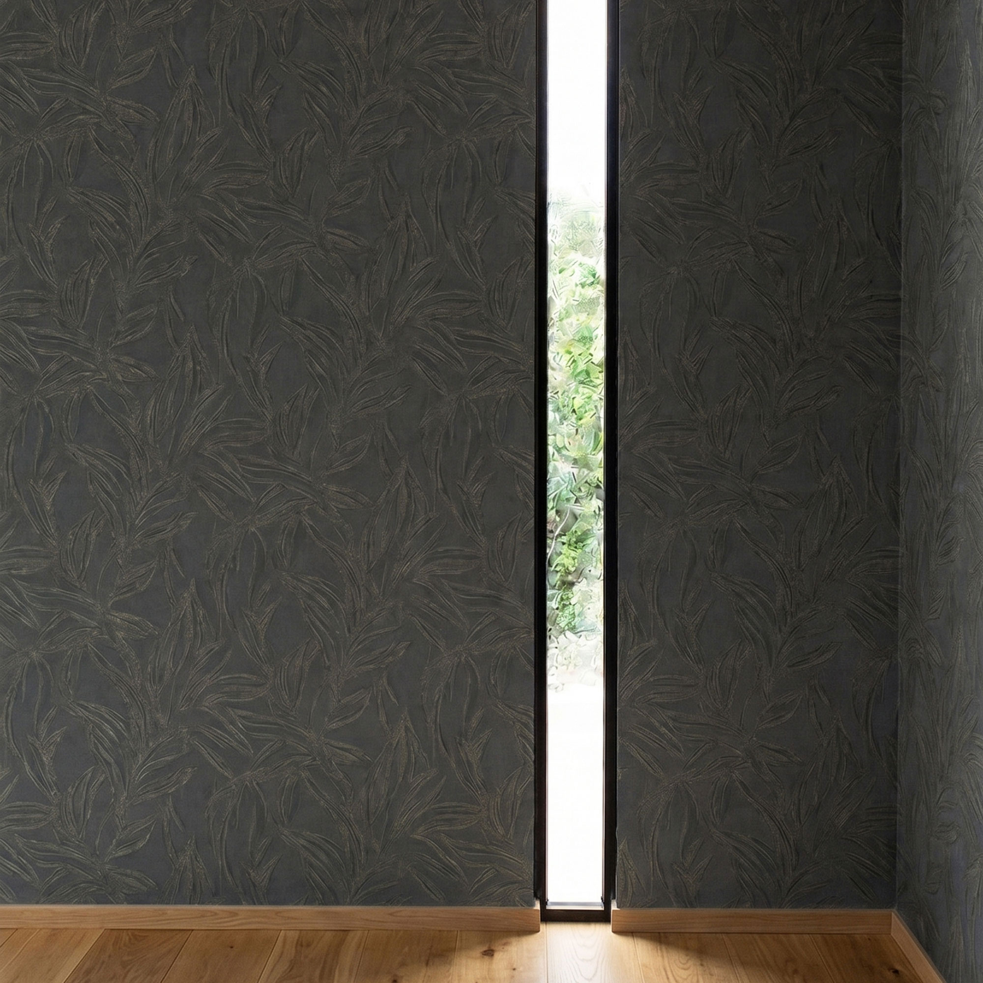 vertical narrow slit window