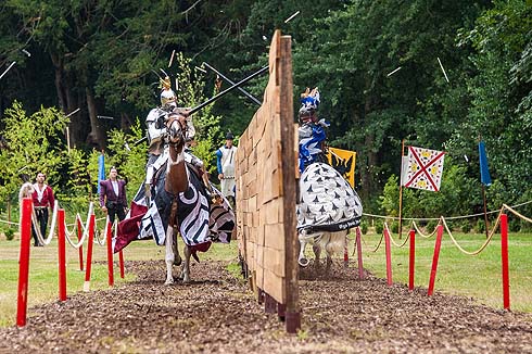 Jousting at Arundel Castle