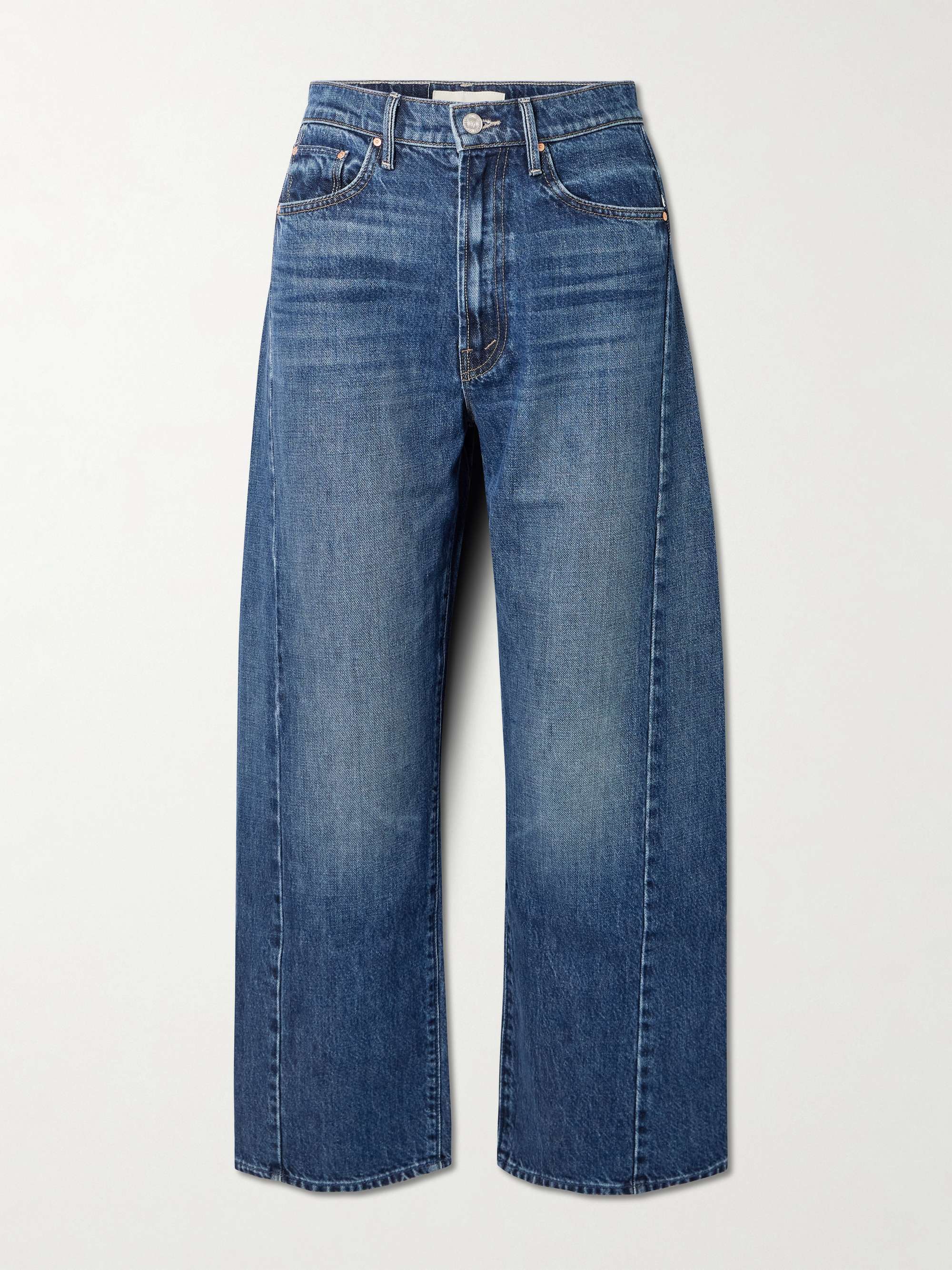 The Half Pipe Ankle Mid-Rise Wide-Leg Jeans
