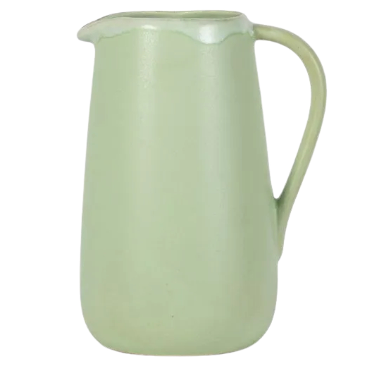 Maria Portugal Terracotta, Aveiro Large Jug Green