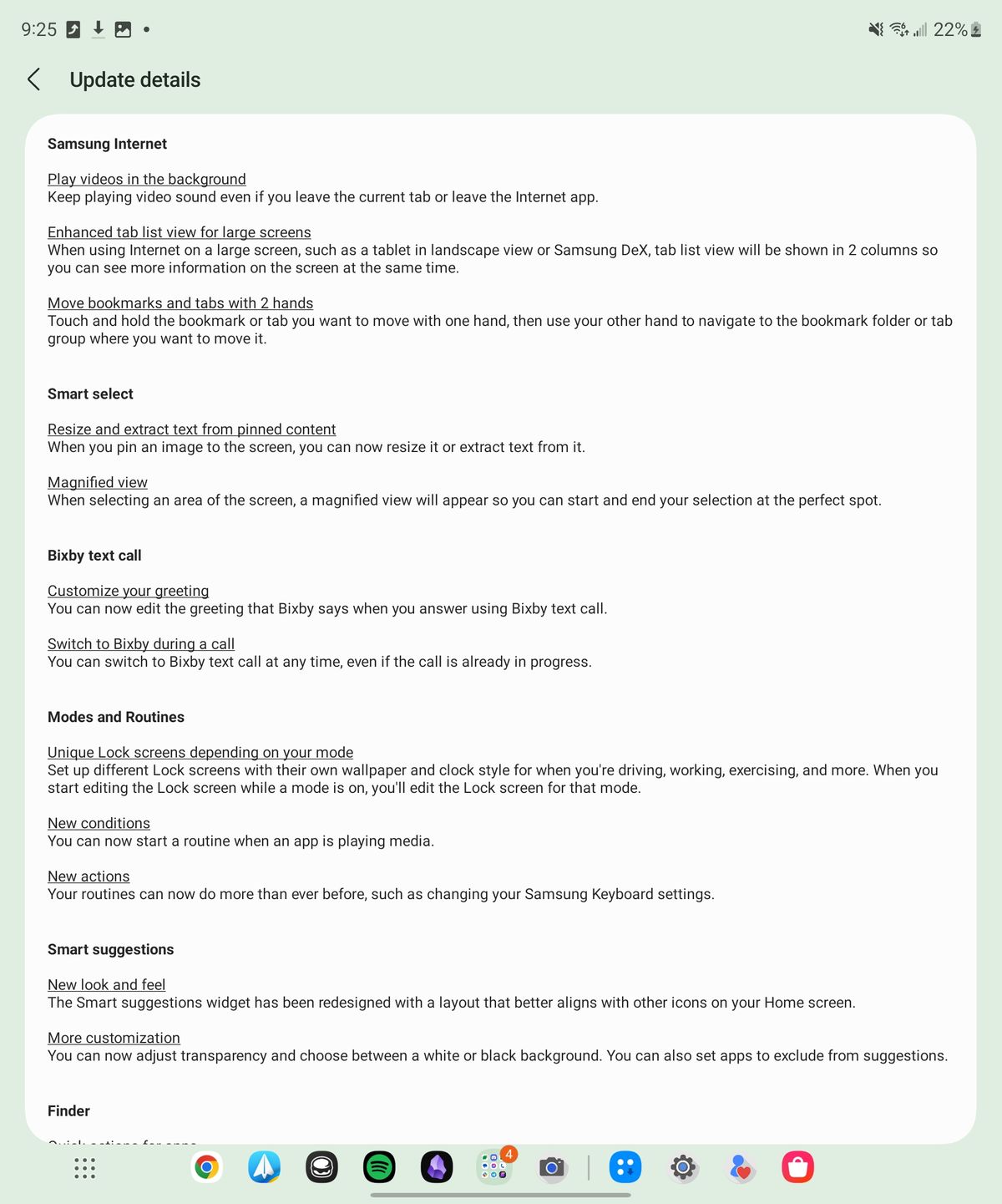 One UI 6 beta 1 changelog for Galaxy Z Fold 5