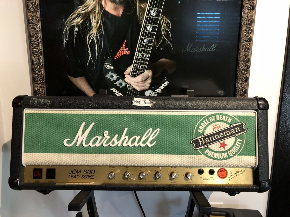 Jeff Hanneman custom Marshall head