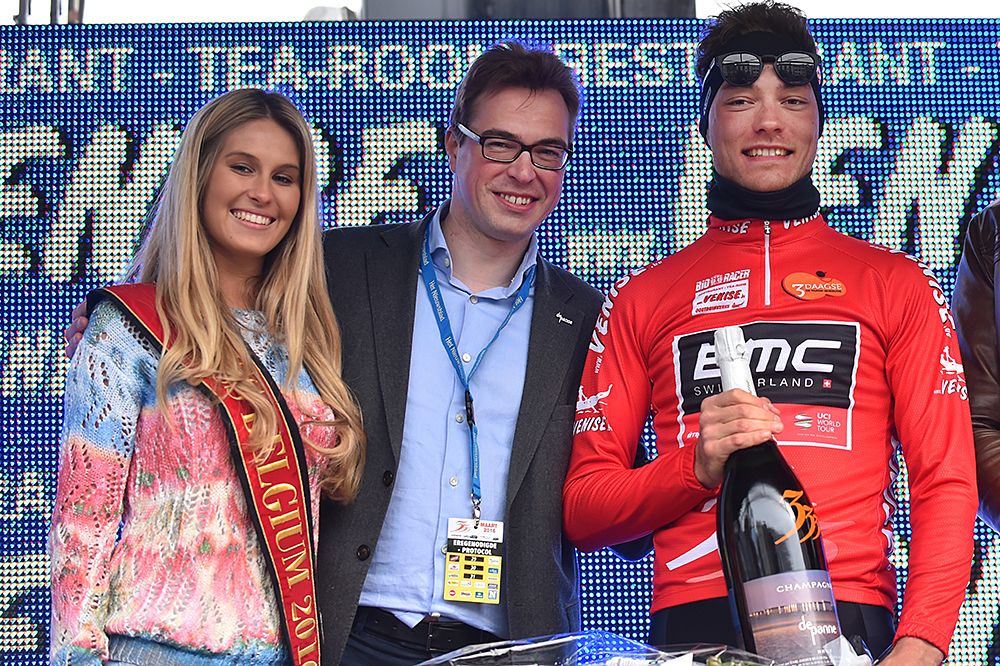 Loic Vliegen (BMC Racing Team) wins mountain jersey at Three Days of De Panne