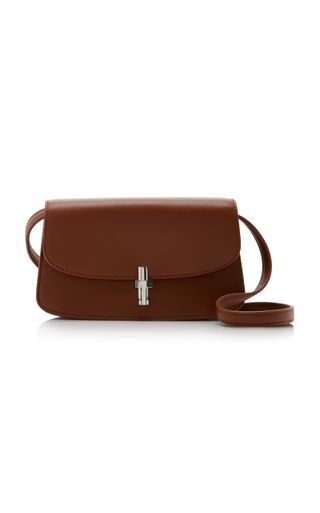 The Row Sofia E/w Leather Crossbody Bag