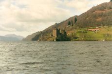 Loch Ness lake in Scotland