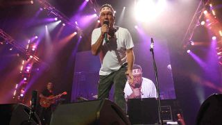 Cold Chisel’s Jimmy Barnes performing onstage in 2011