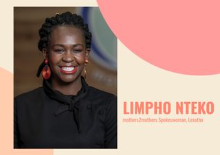 Limpho Nteko, mothers2mothers spokeswoman in Lesotho