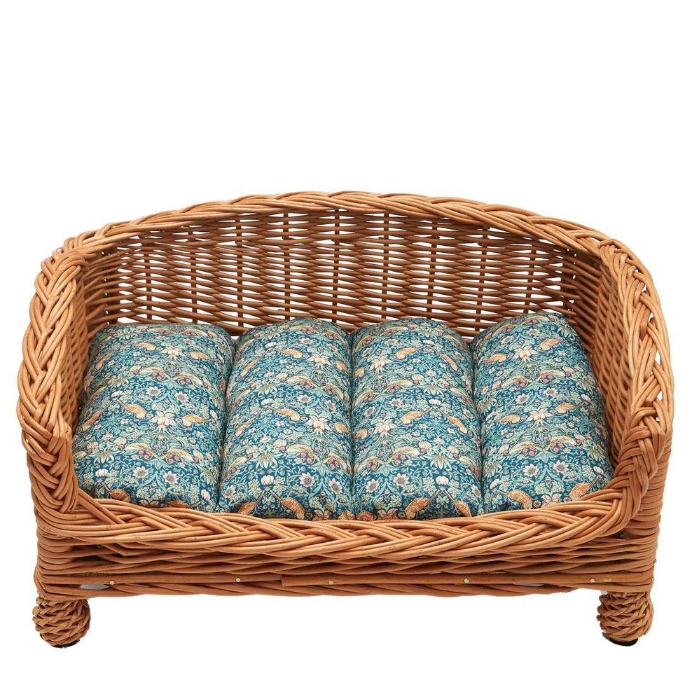 Coco and wolf rattan bed