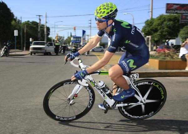 David Arroyo (Movistar) lies 14th in the GC after stage four