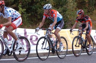 Frank Schleck (Saxo Bank) found the long climb in Andorra more to his liking.