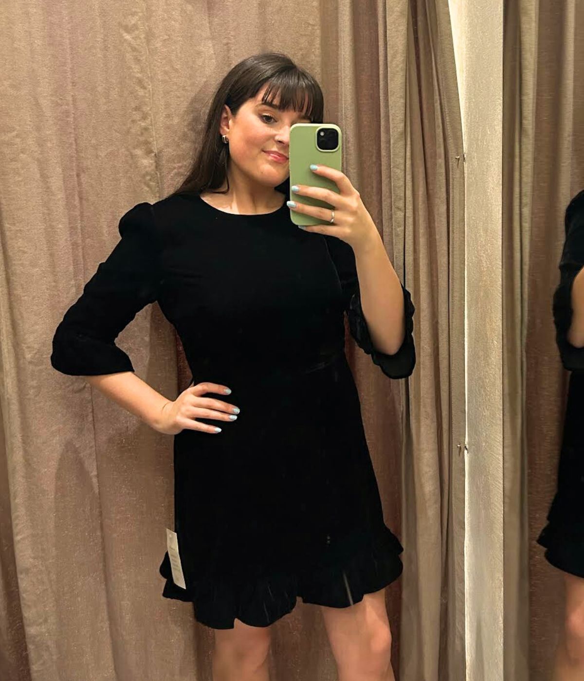 Image of Nobody&#039;s Child velvet dress