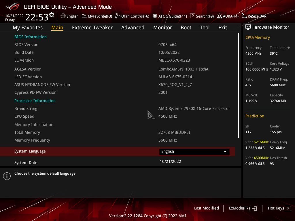 Asus ROG Crosshair X670E Hero