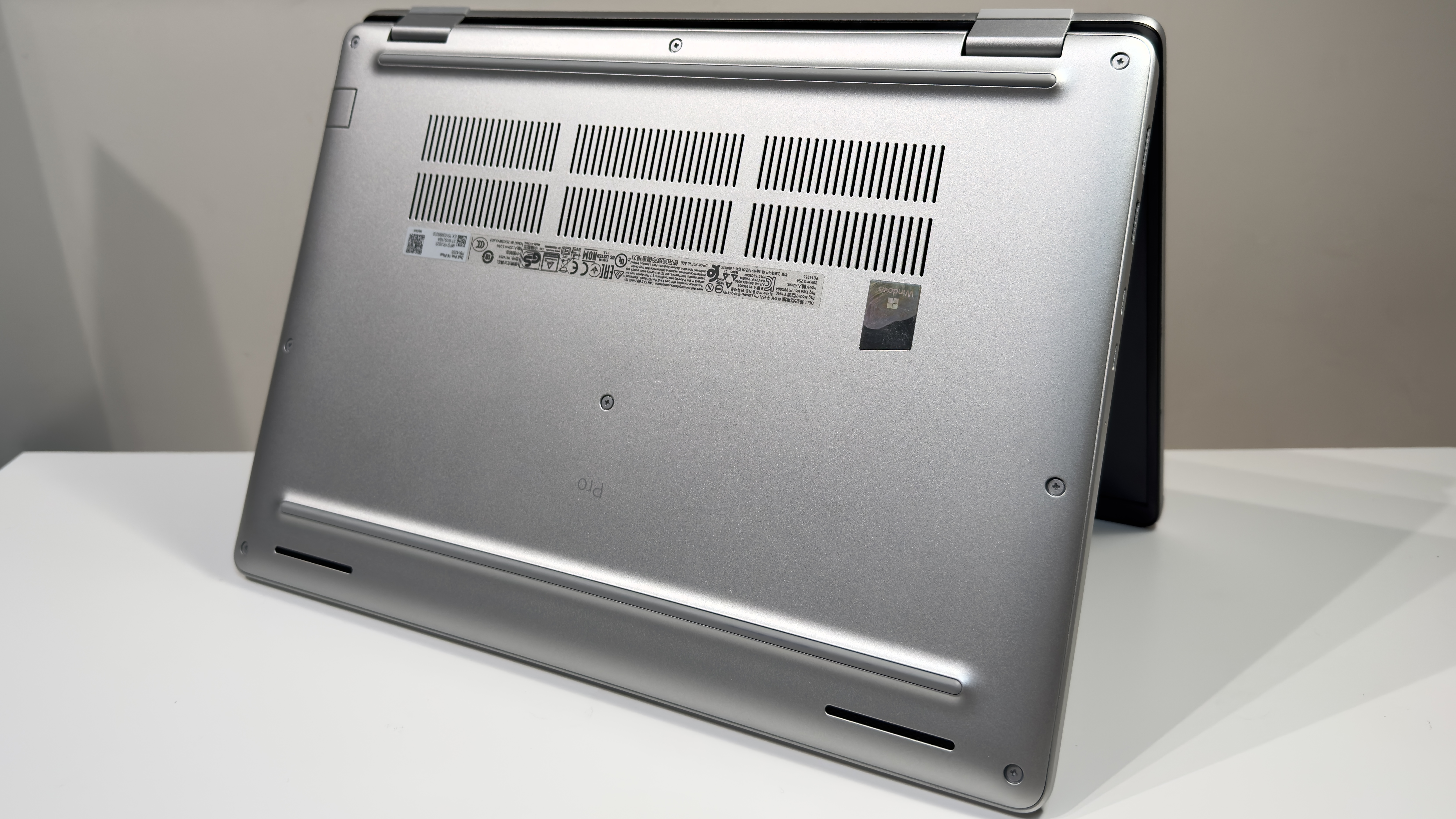 The Dell Pro 14 Plus laptop on a desk