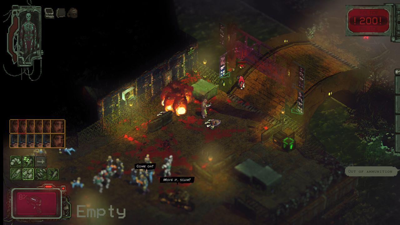Isometric cyberpunk RPG mechajammer