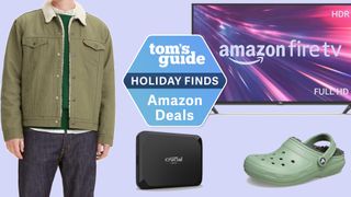 Levi's jacket, Crucial SSD, Crocs, and an Amazon Fire TV