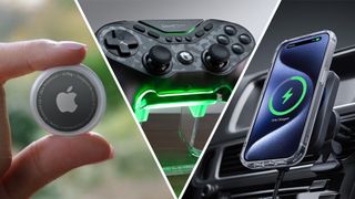 iPhone accessories displayed in a collage