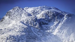 A wintry Scafell Pike
