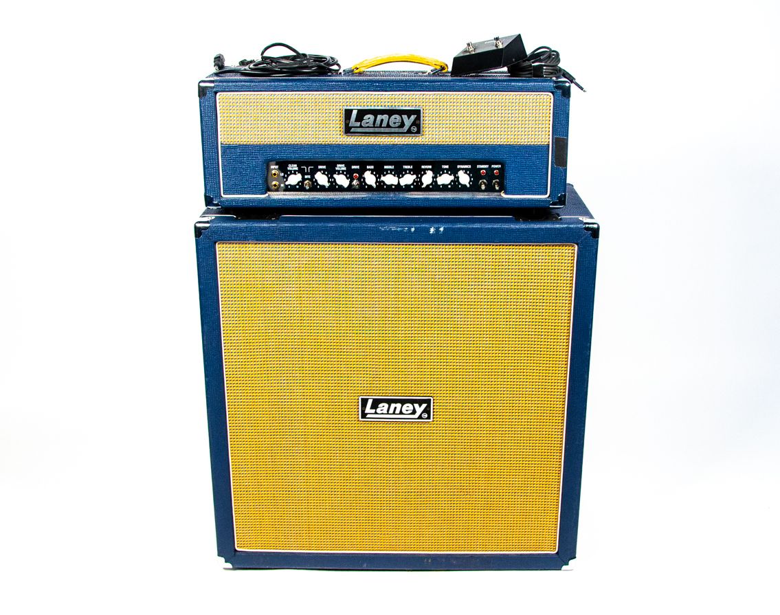 Laney LionHeart head and 4x12 cabinet