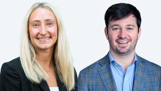 Sophee Mink, business solution associate, Sports and Live Events, at Imagine Communications and Jimbo Haneklau, VP of sales, Sports and Live Events, at Imagine Communications